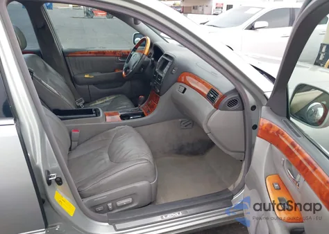 2002 Lexus Ls 430 from USA, damaged, VIN JTHBN30F420061059